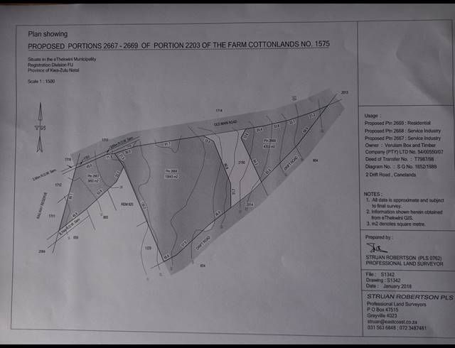 20,013M² VACANT LAND FOR SALE IN BARRS FLATS